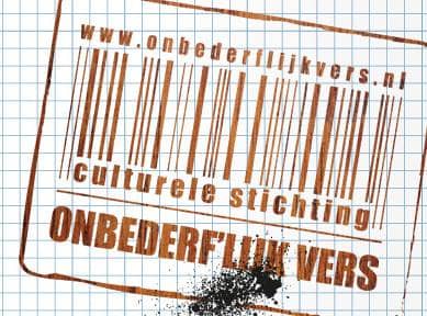 logo poëziefestival Onbederf'lijk Vers Nijmegen